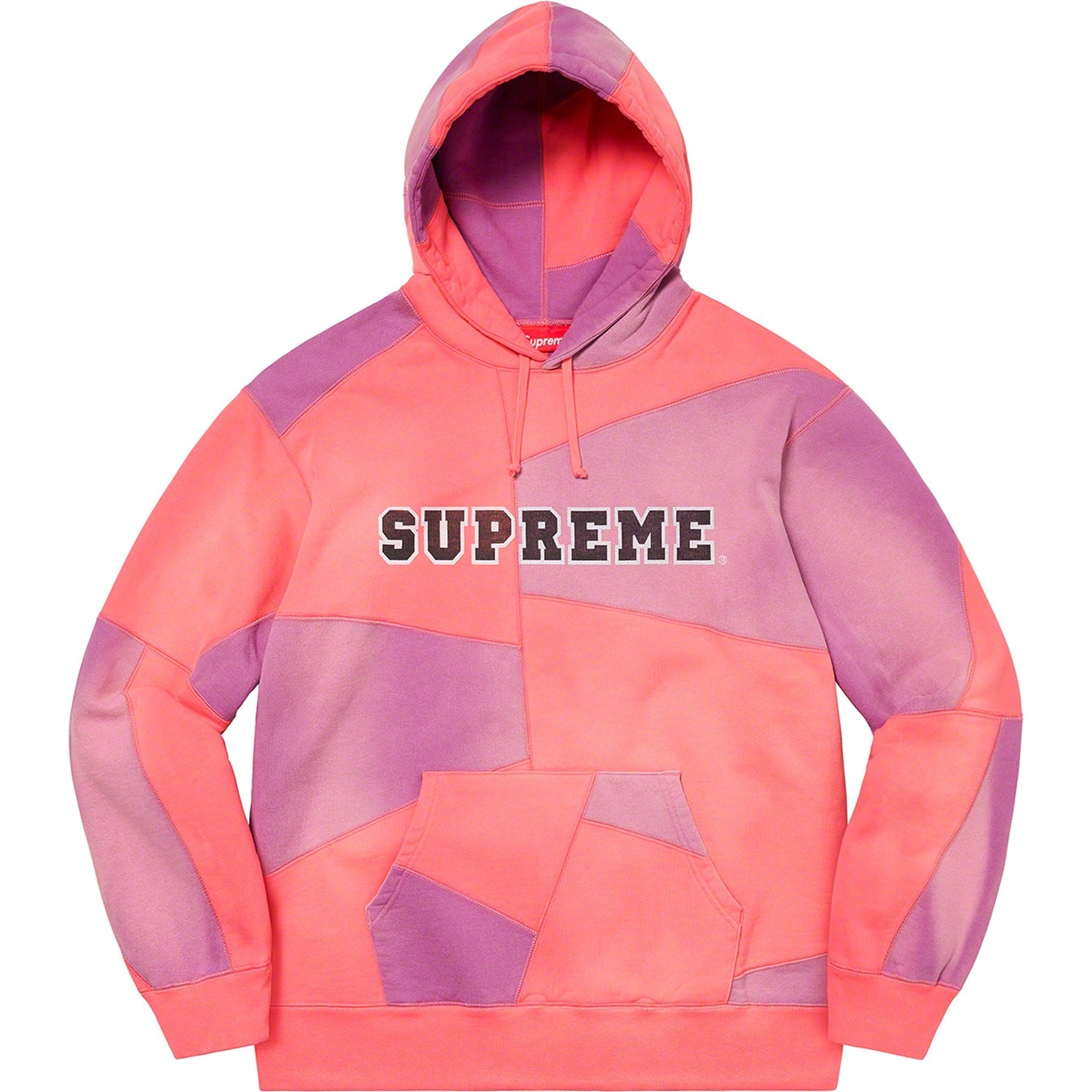 Patchwork Hooded Sweatshirt view 8